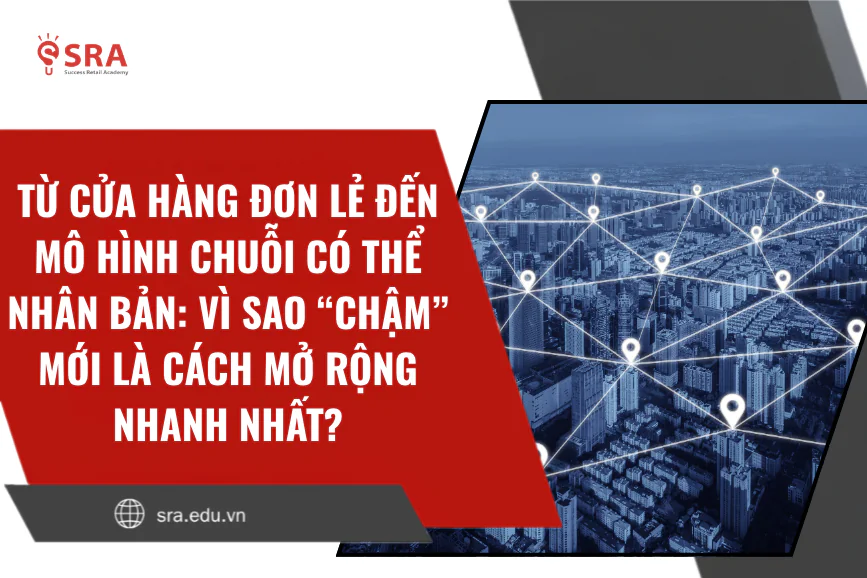 Từ cửa hàng đơn lẻ đến mô hình chuỗi có thể nhân bản: Vì sao “chậm” mới là cách mở rộng nhanh nhất?