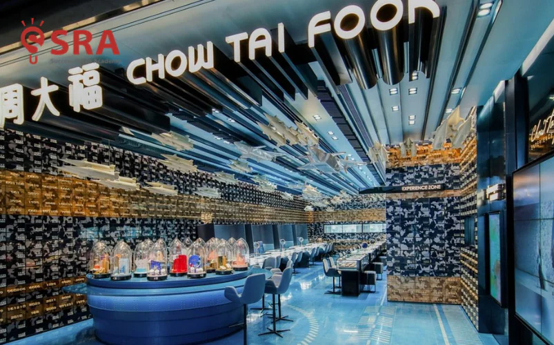 Cửa hàng trang sức lớn tại Hồng Kông, Trung Quốc