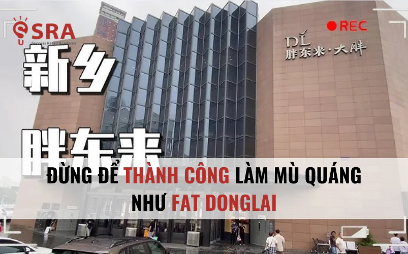 Đừng để thành công của bạn làm bạn trở nên mù quáng