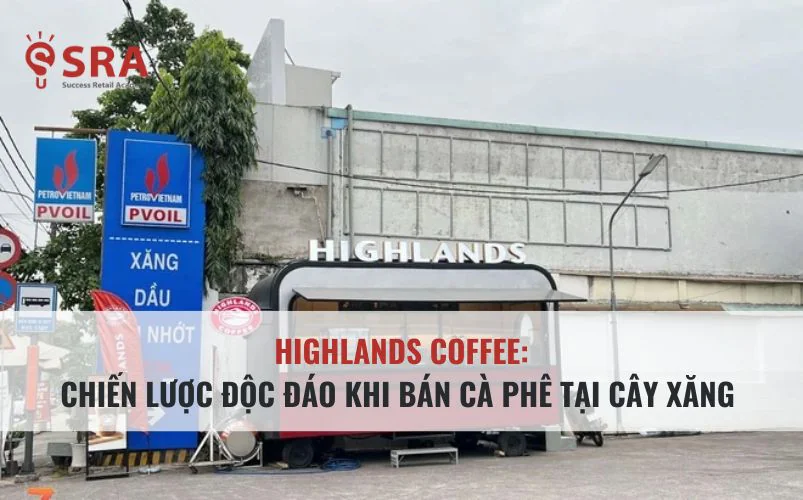 Chiến lược độc đáo khi bán cà phê tại cây xăng