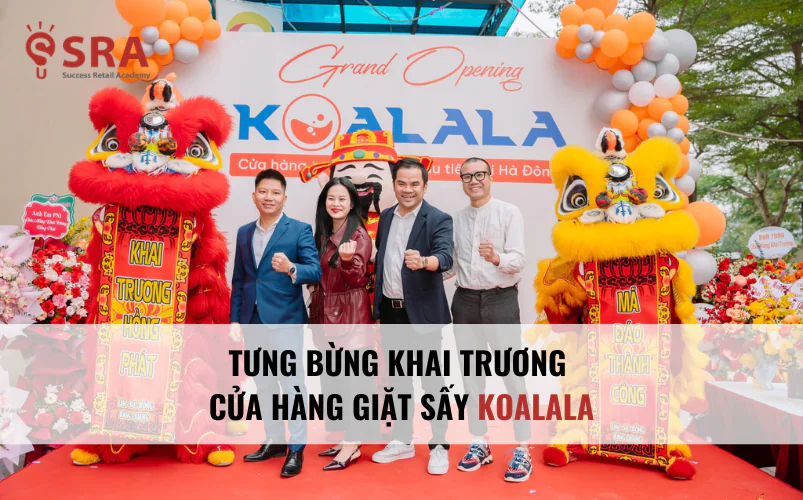 Khai trương chuỗi giặt sấy tự động Koalala