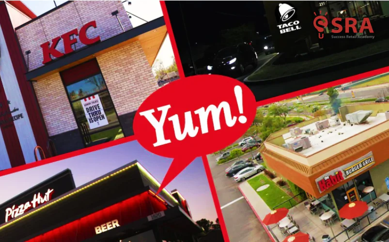 KFC và Pizza Hut là nhánh nhỏ của Yum!