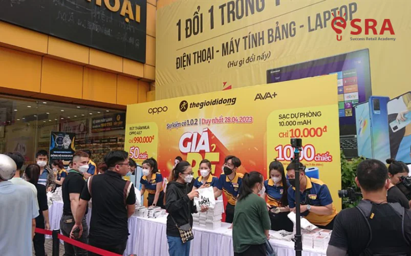 Chiến lược từ các công ty bán lẻ