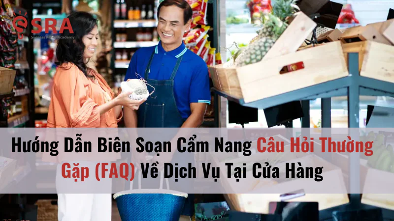 Hướng dẫn biên soạn cẩm nang câu hỏi thường gặp về dịch vụ tại cửa hàng bán lẻ