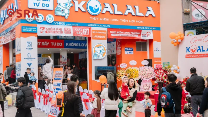 Koalala - Mô hình giặt sấy tự động, tiết kiệm, tiện lợi