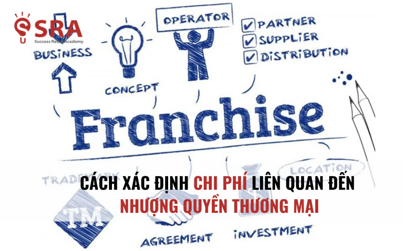 Cách xác định chi phí liên quan đến nhượng quyền thương mại