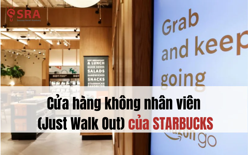 Mô hình cửa hàng không nhân viên của Starbucks