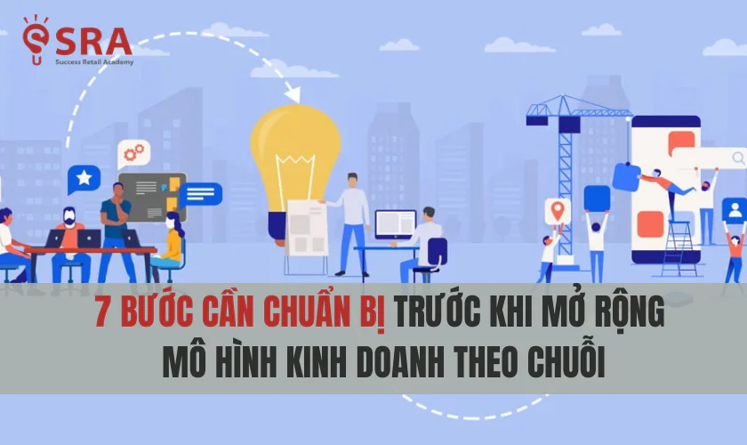 7 Bước cần chuẩn bị trước khi mở rộng mô hình kinh doanh theo chuỗi