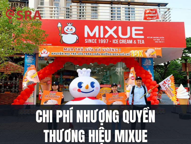Cách tính chi phí nhượng quyền thương hiệu trà sữa Mixue