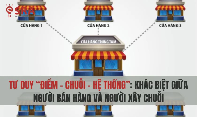 Khác biệt giữa người bán và người xây chuỗi