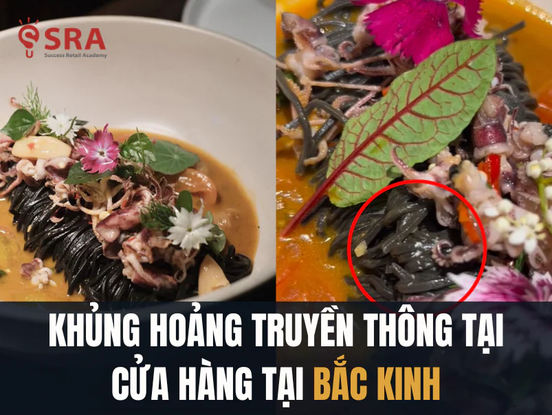 Khùng hoảng truyền thông tại cửa hàng tại Bắc Kinh