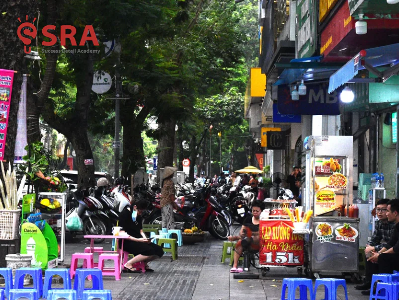 Kinh tế vỉa hè ngày càng phát triển