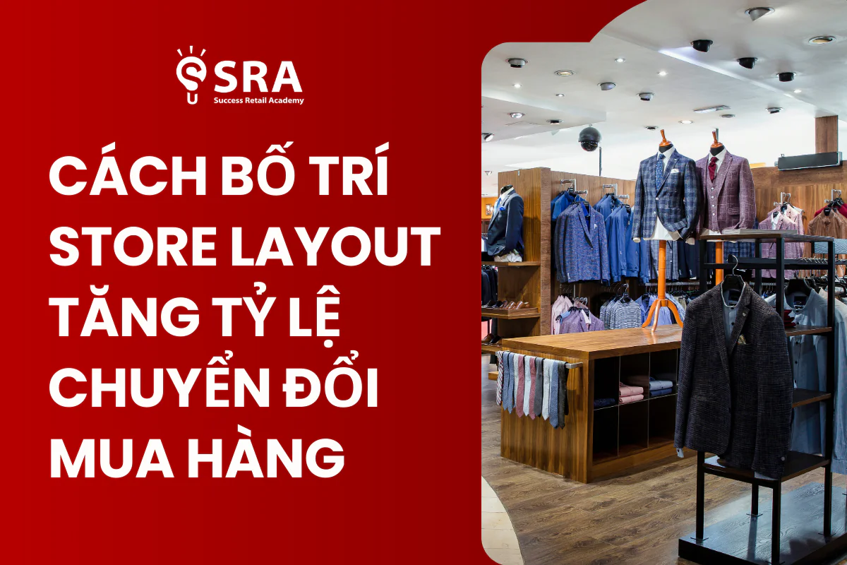 Cách bố trí Layout cửa hàng bán lẻ để tăng tỷ lệ chuyển đổi mua hàng