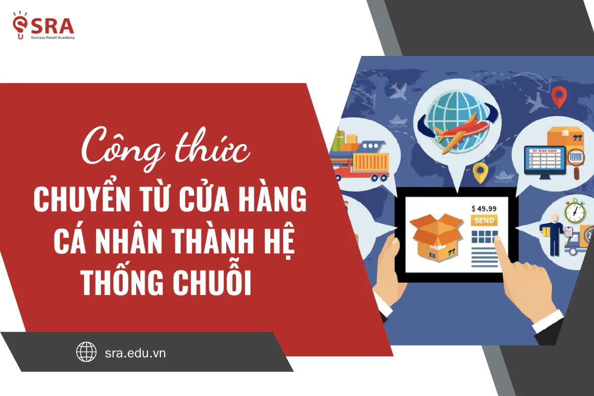 Chuyển từ cửa hàng cá nhân thành hệ thống chuỗi – cần thay đổi điều gì?
