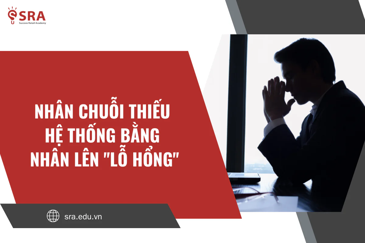 Nhân chuỗi thiếu hệ thống bằng nhân lên "Lỗ hổng"