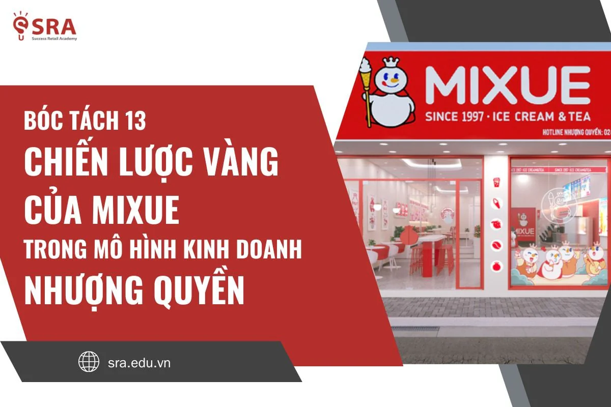 Bóc tách 13 "Chiến lược vàng" Mixue Bingcheng - Bài học nhượng quyền và xây dựng chuỗi F&B thành công