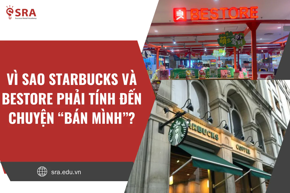 Vì sao Starbucks và Bestore phải tính đến chuyện “bán mình”?