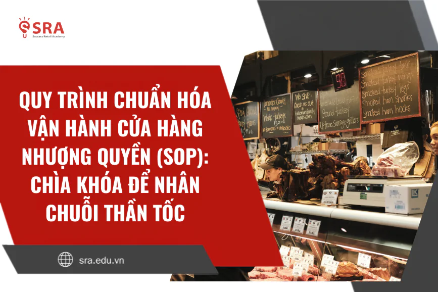 Quy trình chuẩn hóa vận hành cửa hàng Nhượng Quyền (SOP): Chìa khóa để nhân chuỗi thần tốc