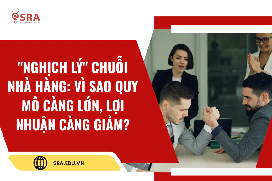"Nghịch lý" chuỗi nhà hàng: Vì sao quy mô càng lớn, lợi nhuận càng giảm?