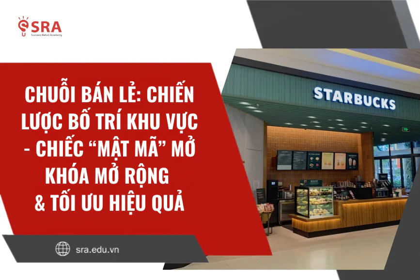 Chuỗi bán lẻ: Chiến lược bố trí khu vực - chiếc “mật mã” mở khóa mở rộng & tối ưu hiệu quả