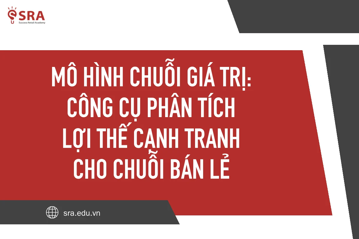 Mô hình chuỗi giá trị: Công cụ phân tích lợi thế cạnh tranh cho chuỗi bán lẻ