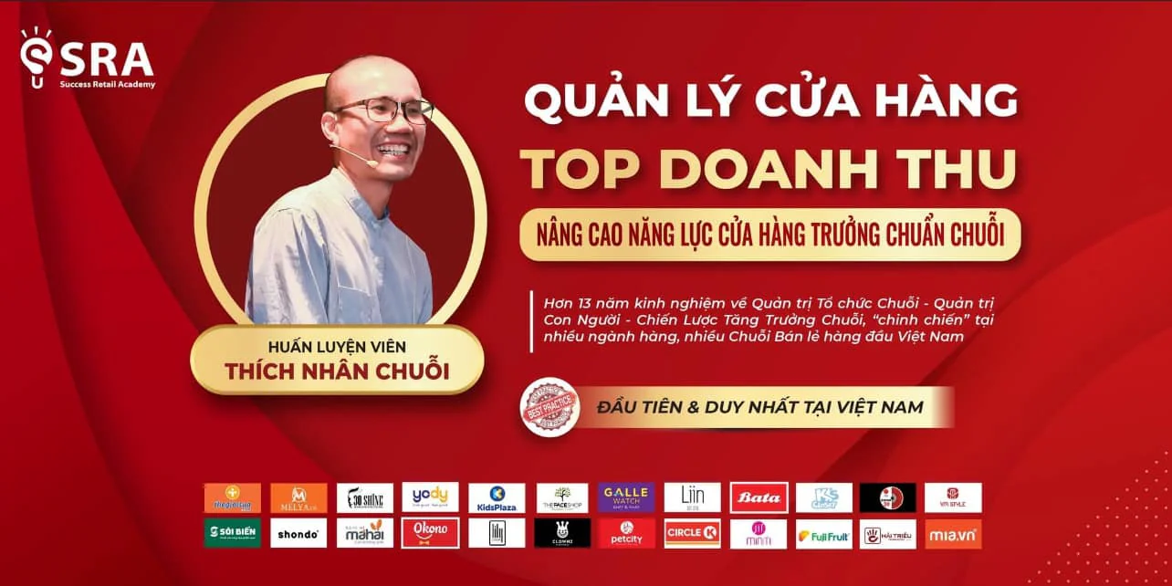 Khóa học quản lý cửa hàng Top doanh thu