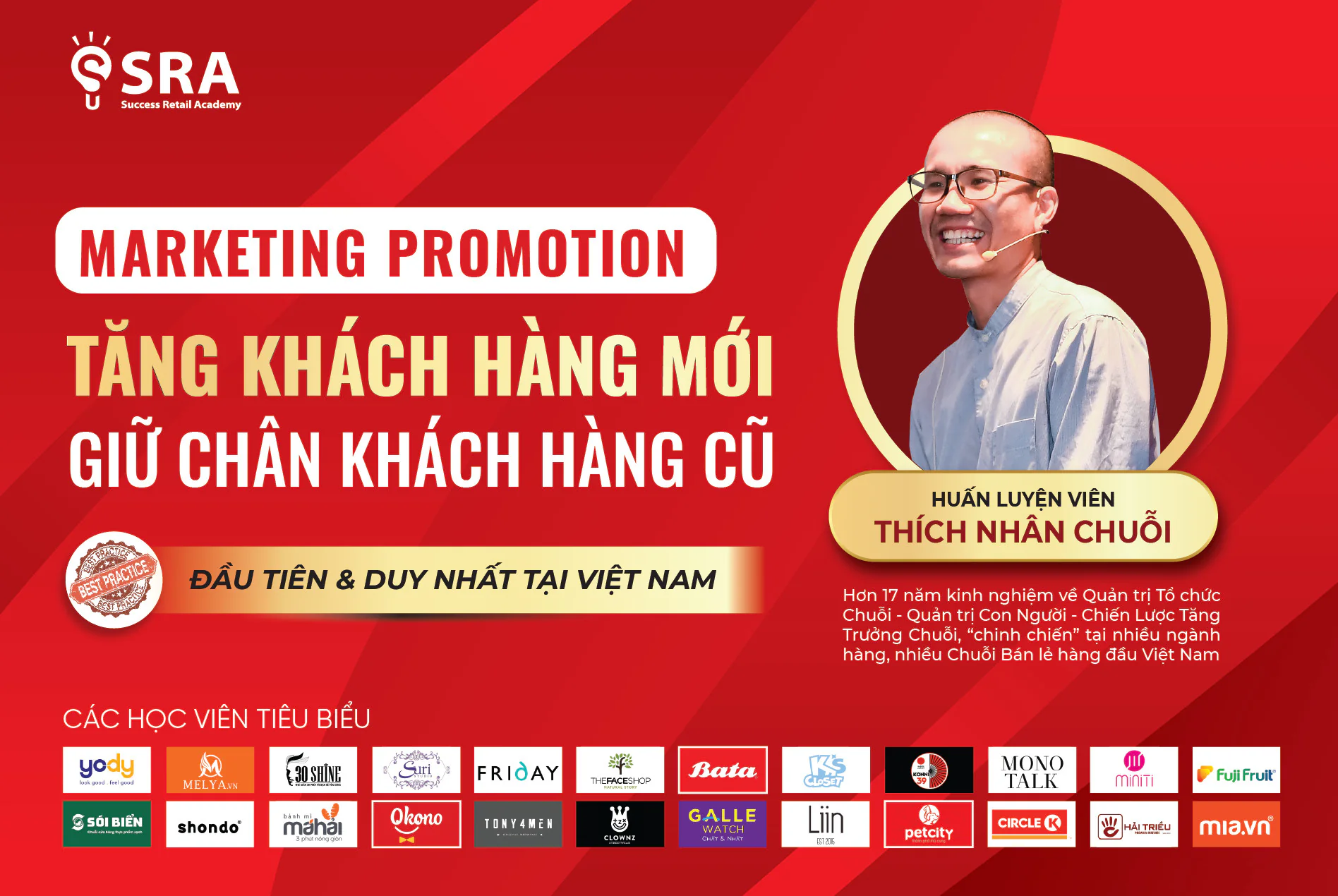 Marketing Promotion: Phễu Marketing Bán Lẻ - Giúp Tăng khách hàng MỚI & Giữ chân khách hàng CŨ