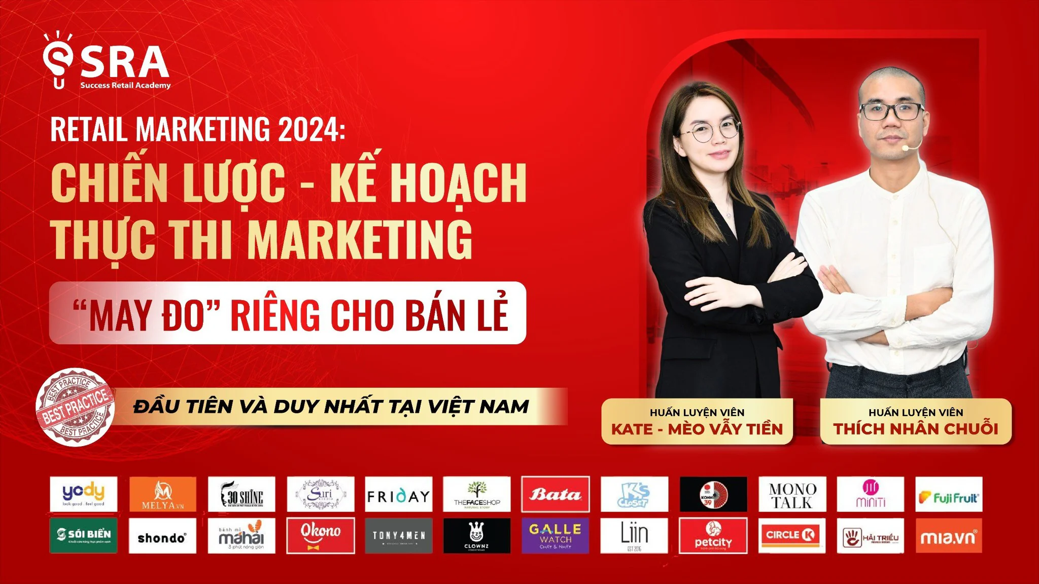 Retail Marketing 2024: Chiến lược - Kế hoạch - Thực thi Marketing "may đo" dành riêng cho bán lẻ