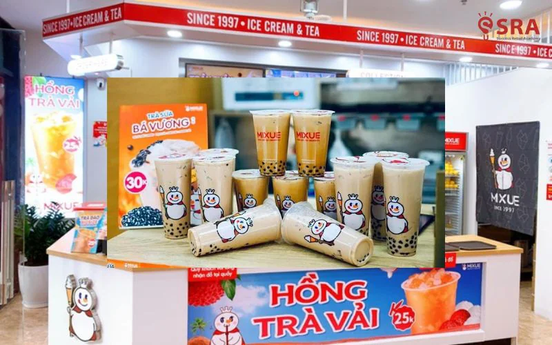 Chuỗi trà sữa nổi tiếng Mixue