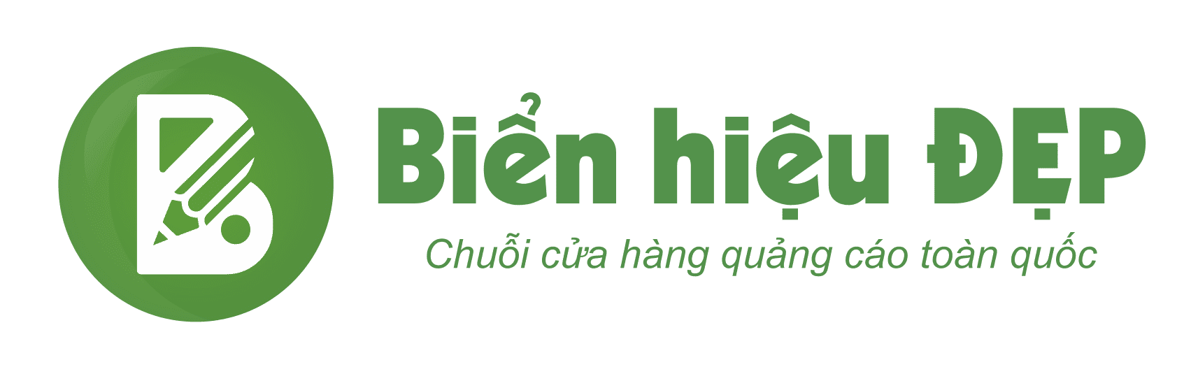 Logo Biển Hiệu Đẹp - học viên tiêu biểu các ngành bán lẻ, dịch vụ của Trường SRA