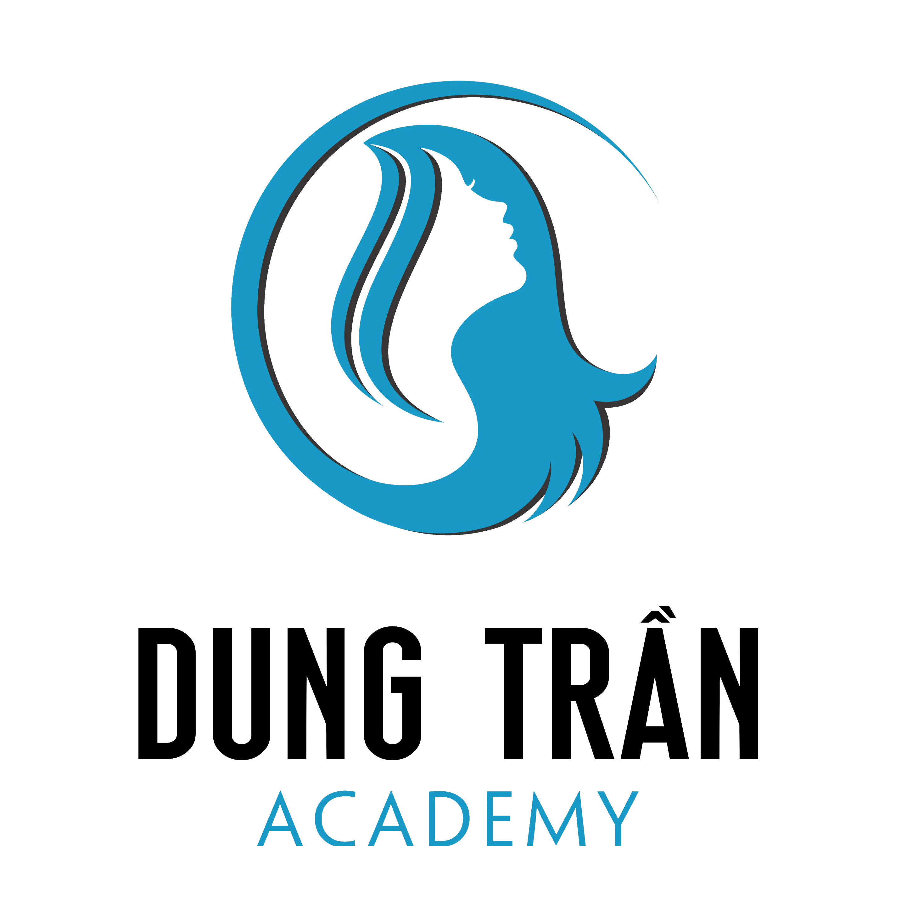Logo Dũng Trần - học viên tiêu biểu chuỗi hairsalon của Trường SRA