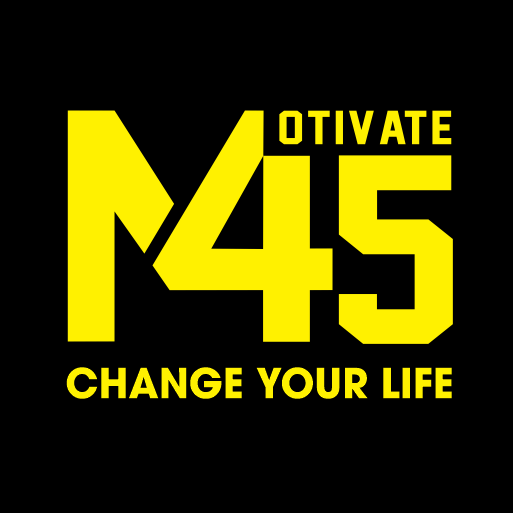 Logo M45 Fitness - học viên tiêu biểu các ngành bán lẻ, dịch vụ của Trường SRA