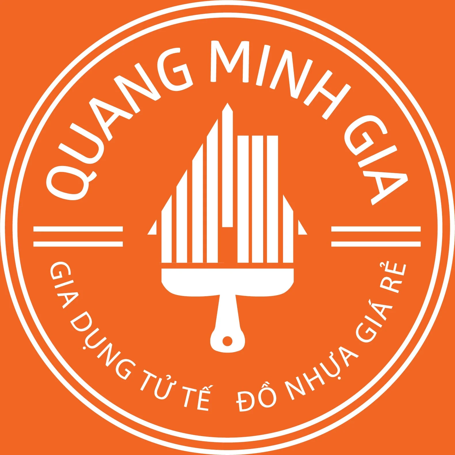 Logo Quang Minh Gia - học viên tiêu biểu các ngành bán lẻ, dịch vụ của Trường SRA